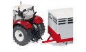 Traktor Steyr z przyczepą do przewozu zwierząt Siku