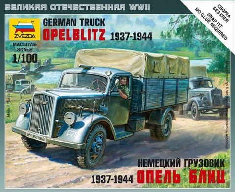 ZVEZDA German 3t Opel Blitz Cargo Truck Zvezda