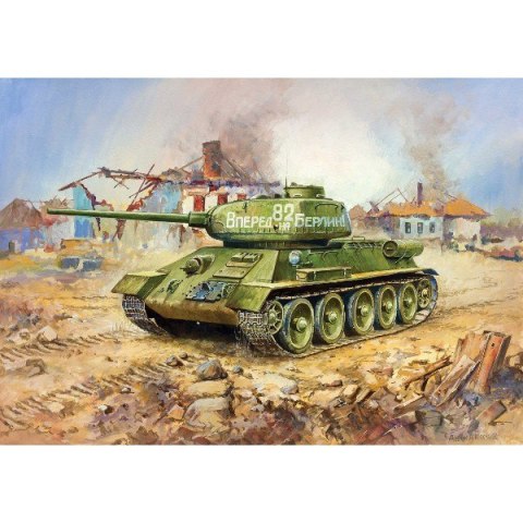 ZVEZDA T-34/85 Soviet Me dium tank Zvezda