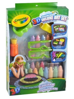 Zestaw deluxe kreda 3D Crayola