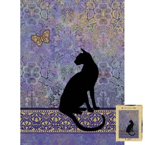 1000 ELEMENTÓW Cats Silhouette, Jane Crowther Heye