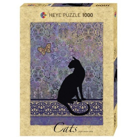 1000 ELEMENTÓW Cats Silhouette, Jane Crowther Heye