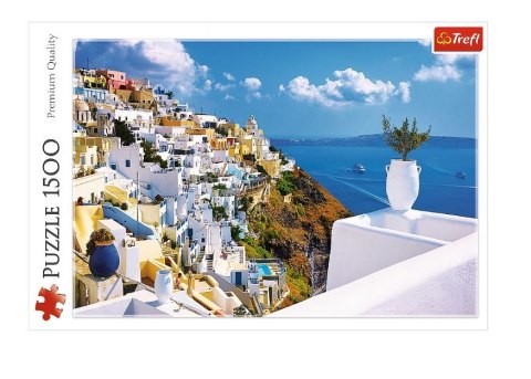 1500 elementĂłw, Santorini, Grecja Trefl