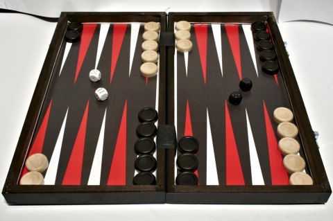 Szachy drewniane, Warcaby Backgammon Filipek