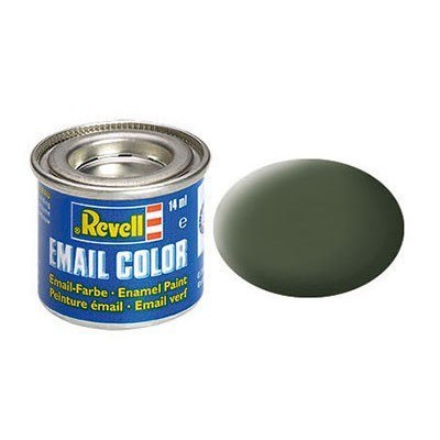 Farbka Email Color 65 brąz zielony mat Revell