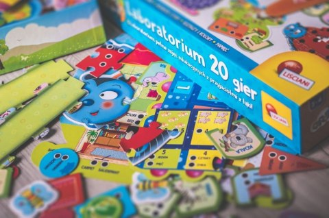 Karotka Zestaw 20 gier Lisciani
