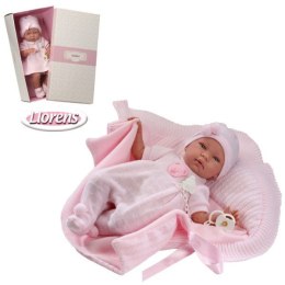 Lalka noworodek 40 cm płaczący Llorens
