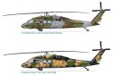Model plastikowy UH-60/MH60 Black Hawk Night Raid Italeri