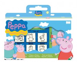 Pieczątki w walizce Świnka Peppa Multiprint