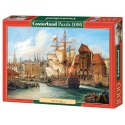 Puzzle 1000 elementów Stary Gdańsk Statek Castor