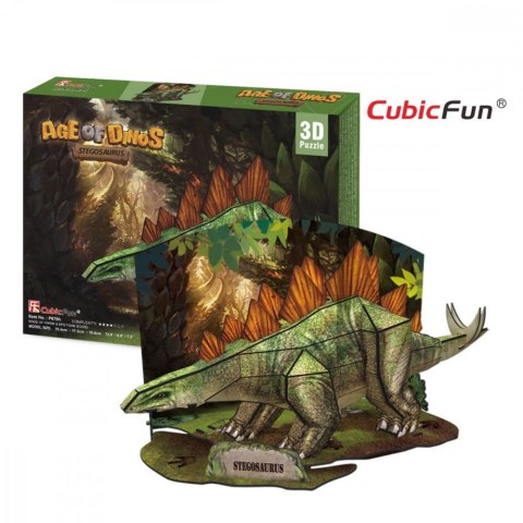 Puzzle 3D Stegosaurus Cubic Fun
