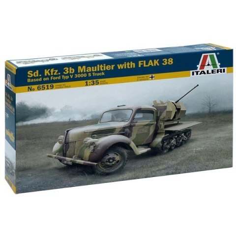 Sd.Kfz.3B Maultier With Flak 38 Italeri
