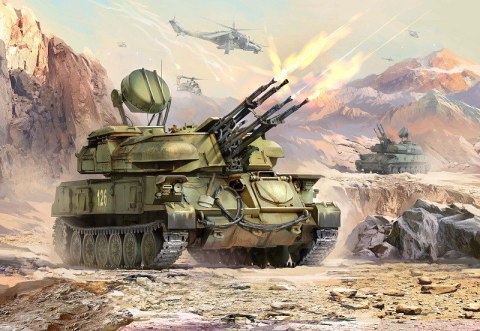 Soviet Anti Aircraft Weapon Shilk Zvezda
