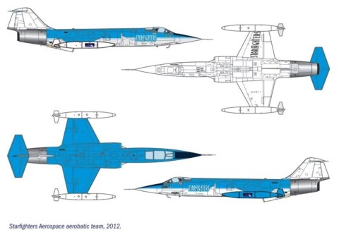Starfighters F-104G Italeri