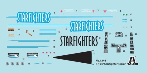 Starfighters F-104G Italeri