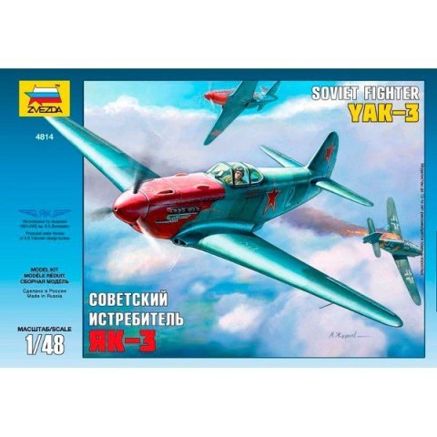 ZVEZDA Soviet Fighter Ya k-3 Zvezda