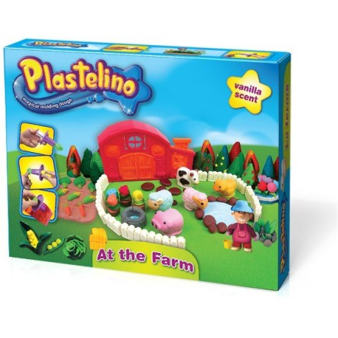 Zestaw farma Plastelino