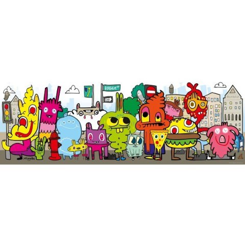 1000 ELEMENTÓW In the City, Burgerman Heye