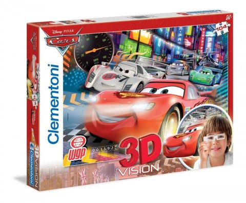 104 Elementy, 3D Cars 2 Clementoni