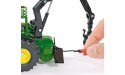 John Deere Traktor Leśny Siku