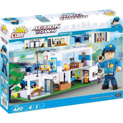 Klocki Action Town Policja 420 elementów Cobi Klocki