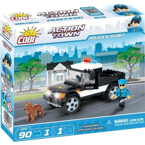 Klocki Action Town Policja 90 elementów Cobi Klocki