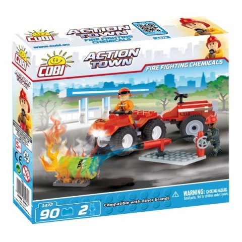 Klocki Action Town Pożar Cobi Klocki