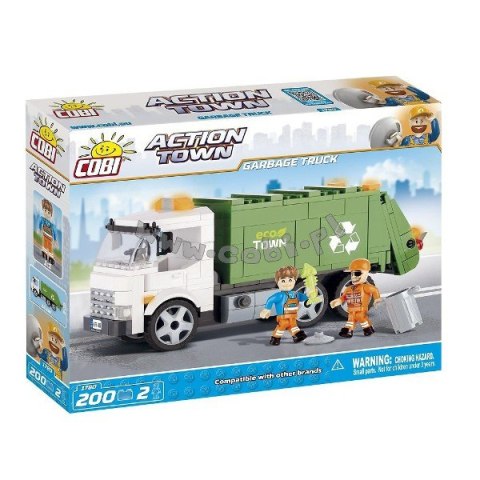 Klocki Action Town Śmiecia rka 200 elementów Cobi Klocki