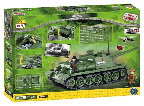 Klocki Armia SU-85 - średnie działo samobieżne Cobi Klocki