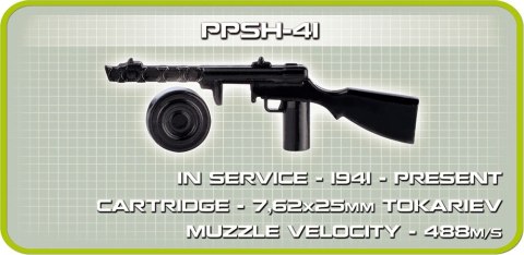 Klocki Armia SU-85 - średnie działo samobieżne Cobi Klocki