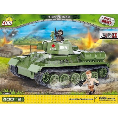 Klocki Armia T34/76 1941 Cobi Klocki