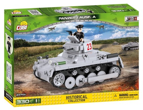 Klocki Historical Collection Panzer I Ausf. A - niemiecki czołg lekki Cobi Klocki