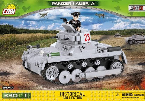 Klocki Historical Collection Panzer I Ausf. A - niemiecki czołg lekki Cobi Klocki