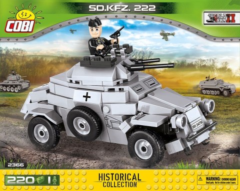 Klocki Historical Collection SD.KFZ 222 Cobi Klocki