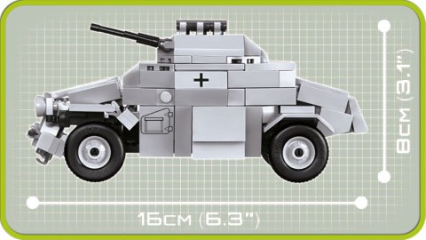 Klocki Historical Collection SD.KFZ 222 Cobi Klocki