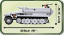 Klocki Historical Collection Sd.Kfz.251/9 Ausf.C Stummel Cobi Klocki