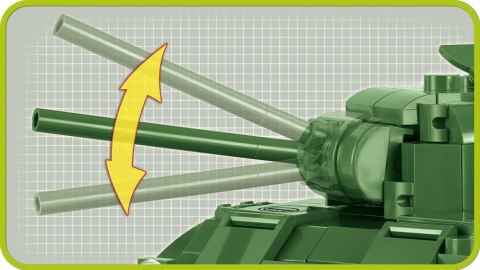 Klocki Historical Collection Sherman M4A1 Cobi Klocki