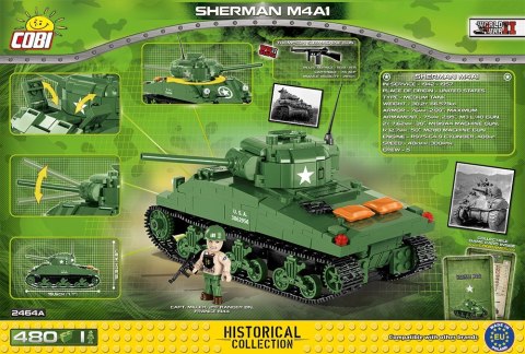 Klocki Historical Collection Sherman M4A1 Cobi Klocki