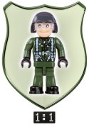 Klocki Mała Armia Myśliwiec Tornado Cobi Klocki