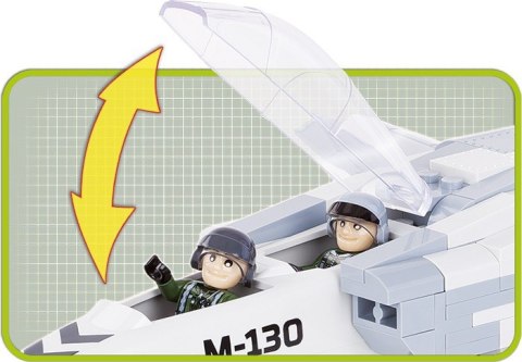 Klocki Mała Armia Myśliwiec Tornado Cobi Klocki