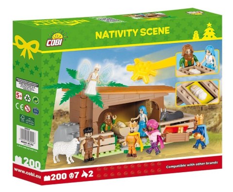 Klocki Nativity Set - Szopka Bożonarodzeniowa, 200 elementów Cobi Klocki