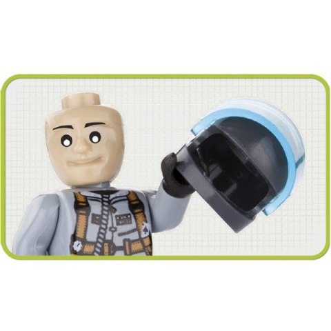 Klocki Small Army, Baza Śmigłowca Cobi Klocki