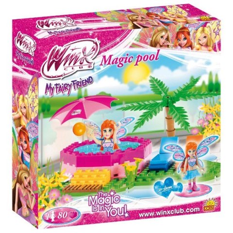 Klocki Winx Bloom Jacuzzi 80 elementów Cobi Klocki
