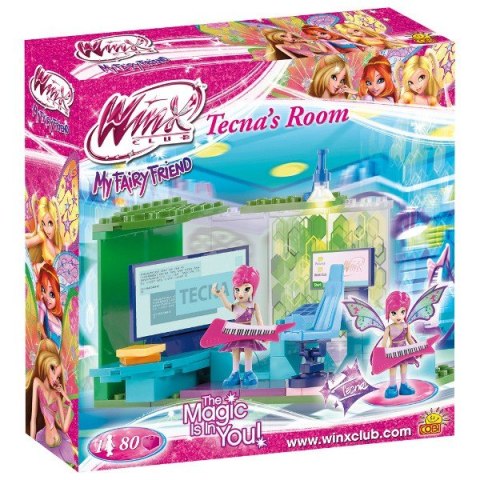 Klocki Winx Tecna w Świecie Komputerów Cobi Klocki