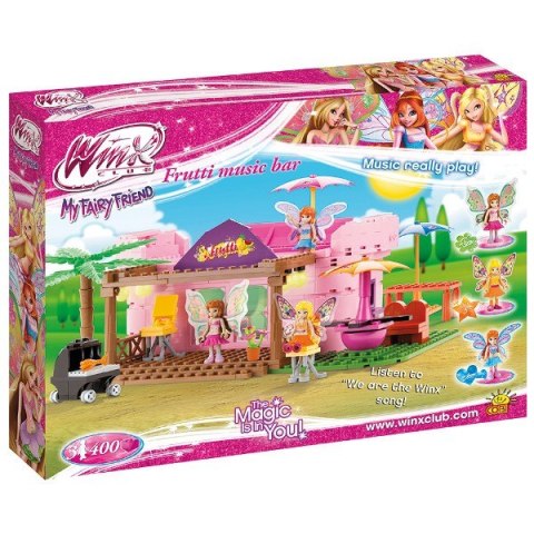 Klocki Winx Tutti Frutti M usic Bar 400 elementów Cobi Klocki