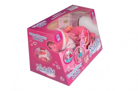 Lalka Natialia Bobas ze smoczkiem Artyk