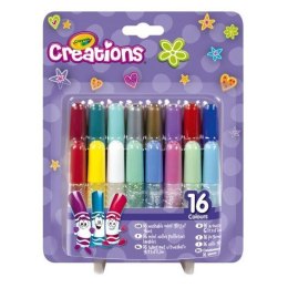 Mini Kleje Brokatowe 16 sztuk Crayola
