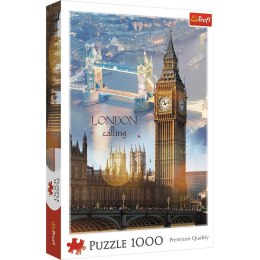 Puzzle 1000 eementĂłw Londyn o Ĺwicie Trefl