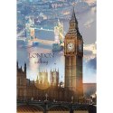 Puzzle 1000 eementĂłw Londyn o Ĺwicie Trefl