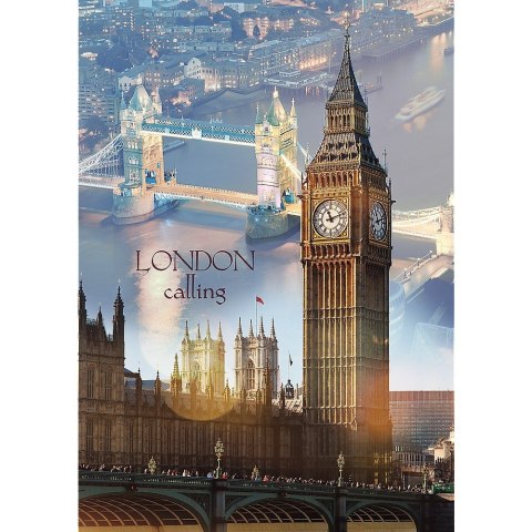 Puzzle 1000 eementĂłw Londyn o Ĺwicie Trefl
